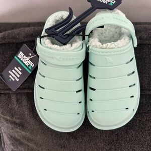 Kids Rugged Shark Mint Green Shoes size 11